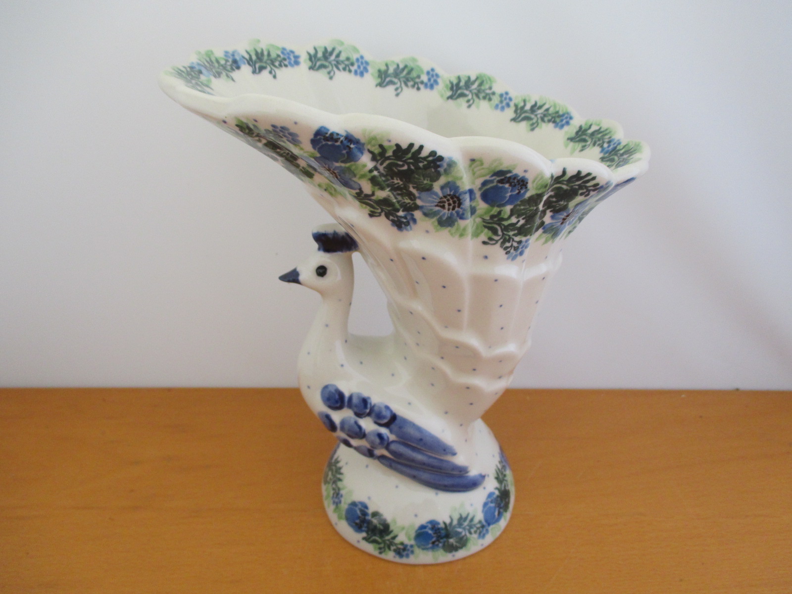Bloemen vaas Pauw