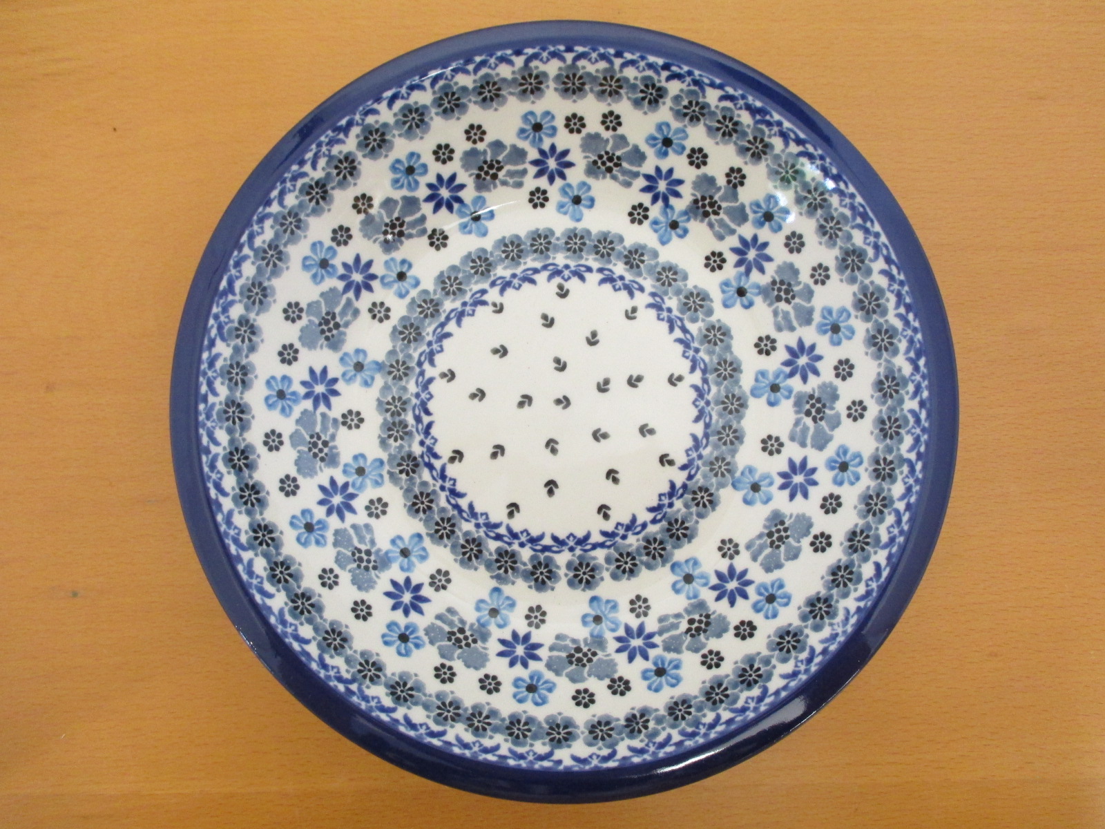 Bunzlau diep bord (pasta/soep) 1985