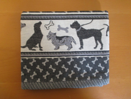 Thee-en handdoek Dogs