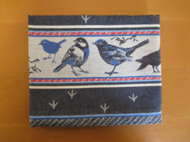 Thee- en handdoek Birds