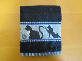 Thee- en handdoek Cats