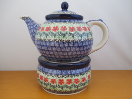 Theepot 1,3 met brander 1916