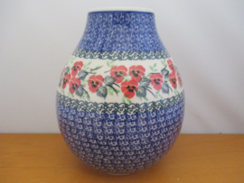 Bunzlau Bloemen vaas F15-2537