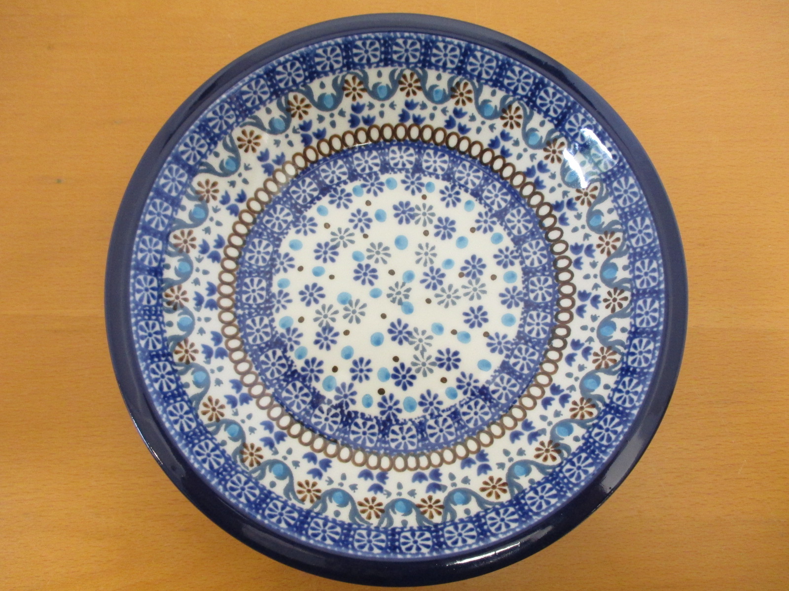 Bunzlau diep bord (pasta/soep) 2184