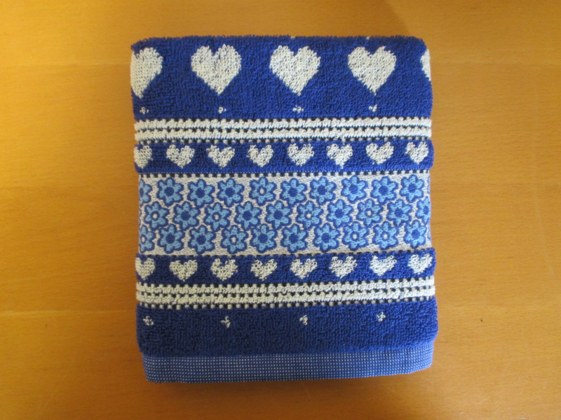 Handdoek Valentine Royal Blue