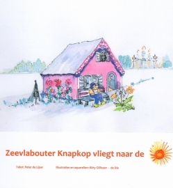 Zeevlabouter Knapkop vliegt naar de zon