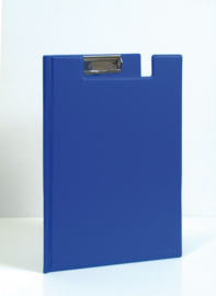 Set van 10 x Klemmap PVC gelast A4 - zwart of blauw