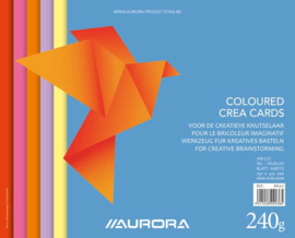 Pak van 5 x Crea Cards/Tekenvellen  A3 - 6 kleuren - BR312