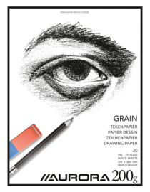 Tekenblok Grain BL8 Pak van 10 bloks