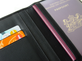 Paspoort omslag zwart Skim Protection / RFID