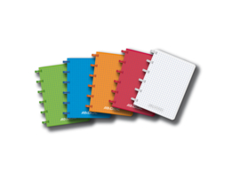 Pack of 10 x ADOC Colorlines A6 Notebook Squared