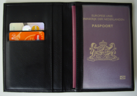 Paspoort omslag zwart