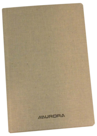 Pak van 8 x Linnen Studentboeken, geruit, 125 x 195 mm, 1396SQ