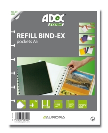 ADOC Bind-Ex Navulling/Refill Insteekhoezen A5