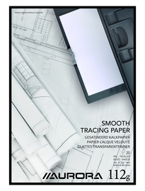 Pak van 5 x Kalkblok A4 met Kalkpapier (of overtrekpapier) voor Inkjet & Laserprinter CA21