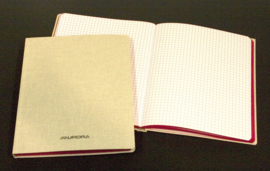 Pack of 20 x Linen Notebook 105 x 165 mm, 5x5 squares - 966GQ5