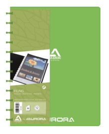 ADOC Colorlines A4 Display Book 40 pockets