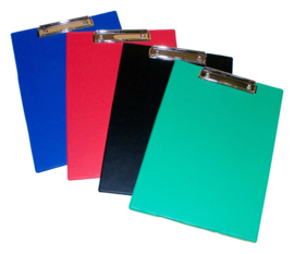 Set van 20 Klembord PVC gelast A4  - Assorti kleuren