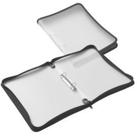 Set van 3 x Portfoliomap A4 met rits en mechaniek