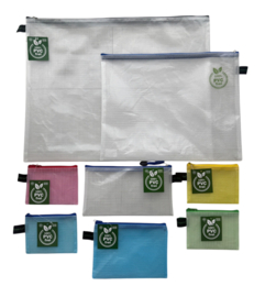 Actie Set van 8 x PVC-vrij Etui met rits