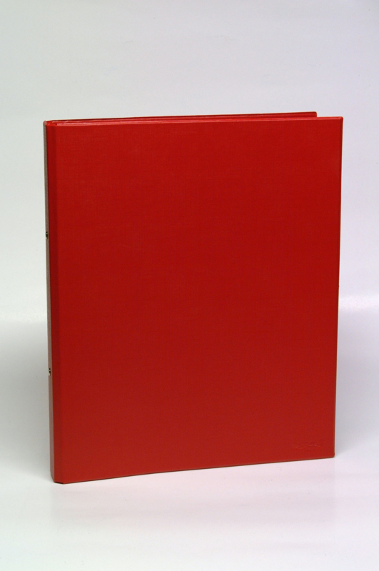 Pack of 24 x Ringbinder A4 PVC 2-rings 3102 red