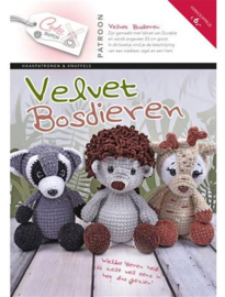 Cute Dutch Haakpakket Velvet Bosdieren