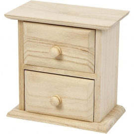 Houten ladenkast