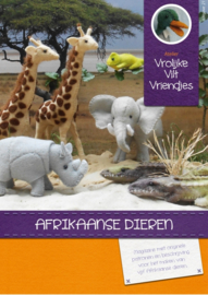 Wolvilt beige grijs, olifant