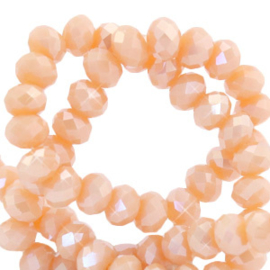 Peach orange-pearl 20 stuks