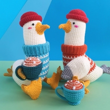 Amigurumi aan zee