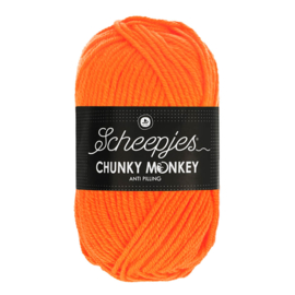 Scheepjes Chunky Monkey  1256 neon orange
