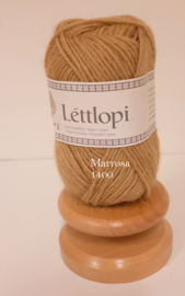 Lettlopi 1400 bruin uitlopende kleur