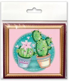 Little Cacti borduren met kraaltjes