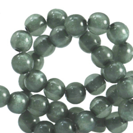 Mosso shiny sea green 8 mm. 10 stuks