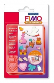 Fimo kunststof duwvorm Baby