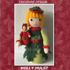 Holly Hulst papieren patroon