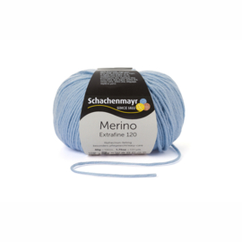 Merino Extrafine 120 hellblau 00152