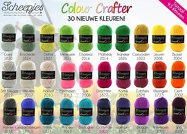 Scheepjes Colour Crafter Pollare 2018