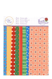 Stofpakket Floral squares