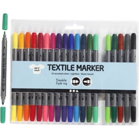 Textielstiften set