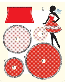 Kledingset Maggy flamenco