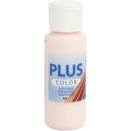 Plus color Verf 60 ml. zacht roze