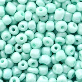 Soothing sea green 6/0 4 mm.