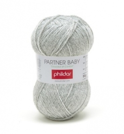 Phildar Partner Baby 0100 Grijs 1 bol