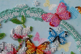 Keys to the Spring borduren met kraaltjes