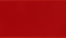 Satijnlint 70 mm. rood 0025
