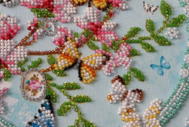 Keys to the Spring borduren met kraaltjes