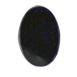 Veiligheidsoogjes  ovaal 8 mm. zwart per paar