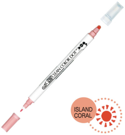 Zig clean color dot - island coral 207