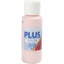 Plus color Verf 60 ml. licht roze